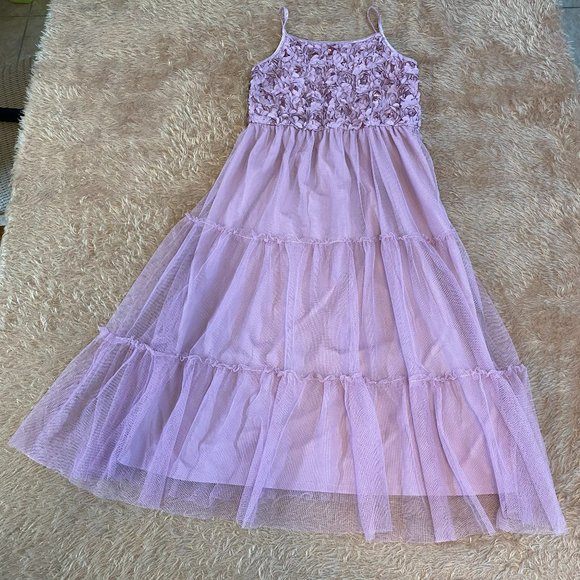 Lilt Lavender Kids Dress Size 8 - Picture 3 of 10